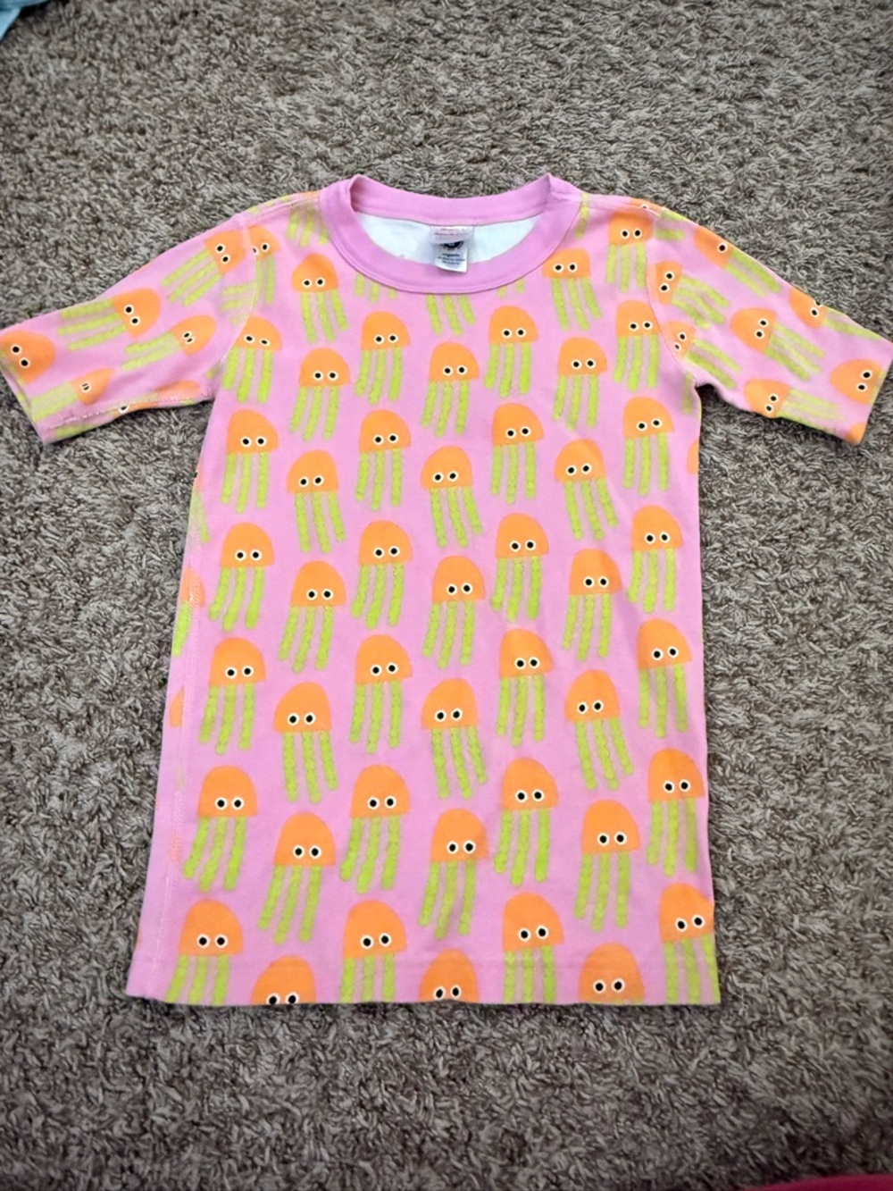 ADD ON $10 Hanna Andersson Pink Jellyfish Print Dress Size 12